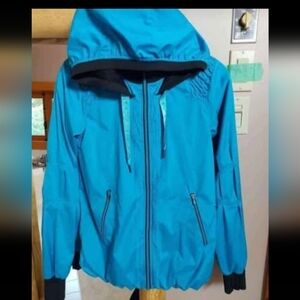 Lululemon Blue Hooded Jacket
